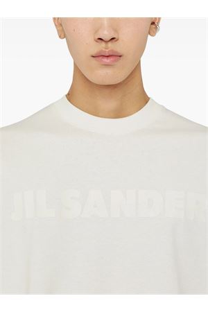 White cotton T-shirt JIL SANDER | J21GC0168J20243102